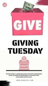 Maximalist Giving Tuesday Digital Display Digital Display (9:16) template