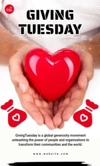 Maximalist Giving Tuesday Flyer Us Legal VSA Wetlik template