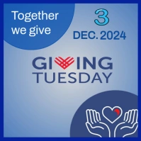 Maximalist Giving Tuesday  Logo template