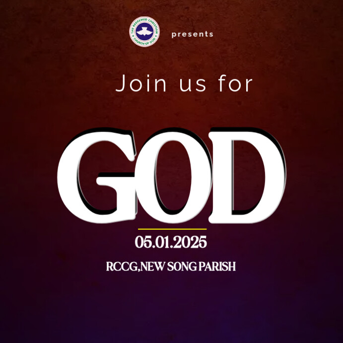 Maximalist God Is Good Instagram Post Template | PosterMyWall