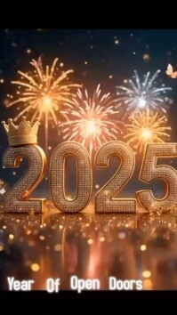 Шаблон New Year 2025 Tiktok Video | PosterMyWall
