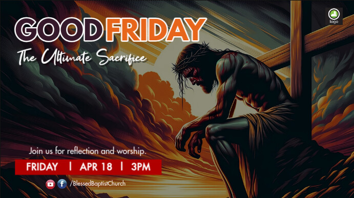 Maximalist Good Fri Digital Display (16:9) template