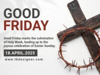 Maximalist Good Friday Presentation Apresentação template