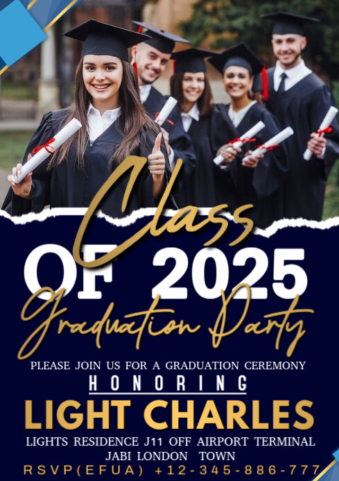 Copy of Maximalist Graduation Party A4 | PosterMyWall