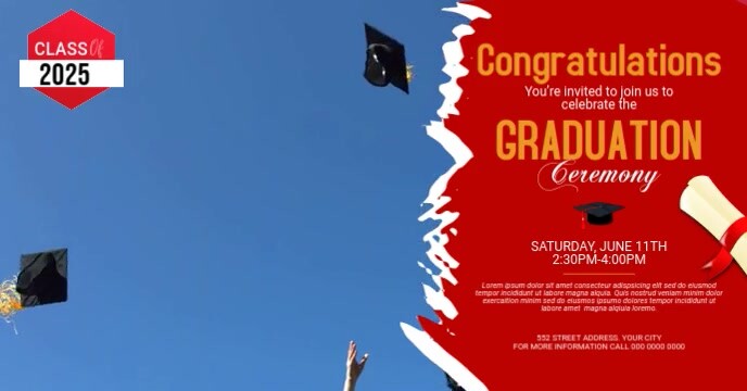Maximalist Graduation Party  Facebook Event Cover Ikhava Yomcimbi WeFacebook template