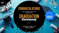 Maximalist Graduation Party Twitter Post template