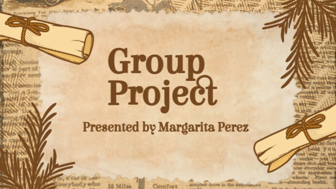 Maximalist Group Project Digital Display (16:9) template