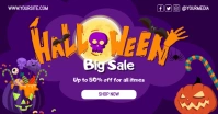 Maximalist Halloween Big Sale Facebook Shared Image template