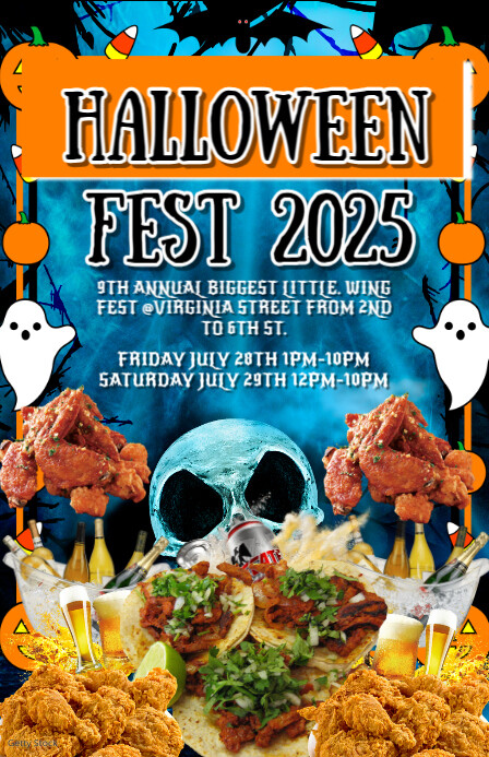Copy of Maximalist Halloween Fest 2025 Tabloid | PosterMyWall