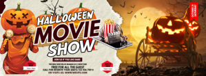 Halloween Movie Show Facebook-coverfoto Template