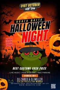 Maximalist Halloween Pinterest Graphic Pinterest Graphic template