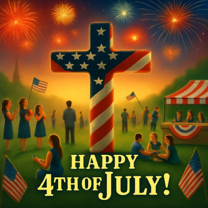 Maximalist Happy 4th Of July Instagram Post Template PosterMyWall Maximalist Happy 4th Of July Instagram Post Template PosterMyWall