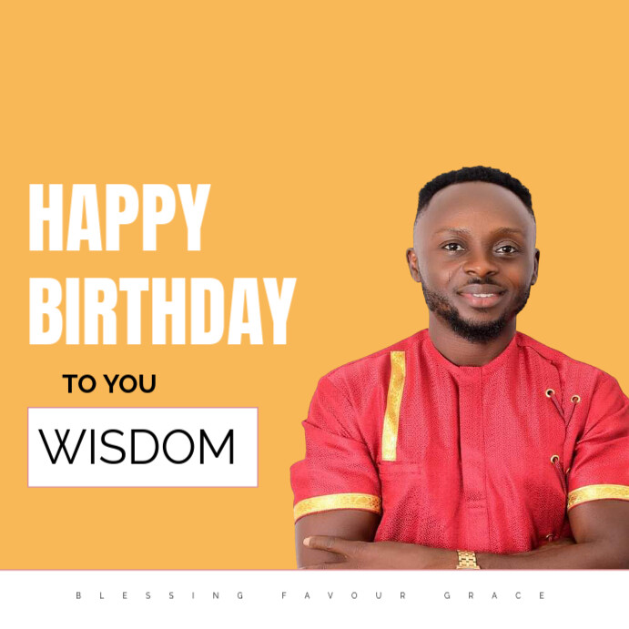 Maximalist Happy Birthday Design Flyer  Instagram Post template
