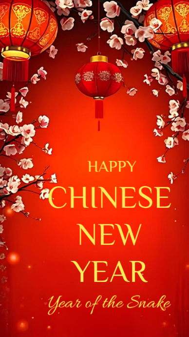 Copy of Maximalist Happy Chinese New Year Card Instagram Story ...
