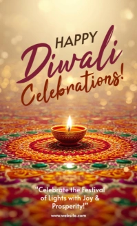 Maximalist Happy Diwali Us Legal template