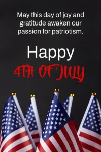 Maximalist  Happy Independence Day America  Pinterest Graphic template