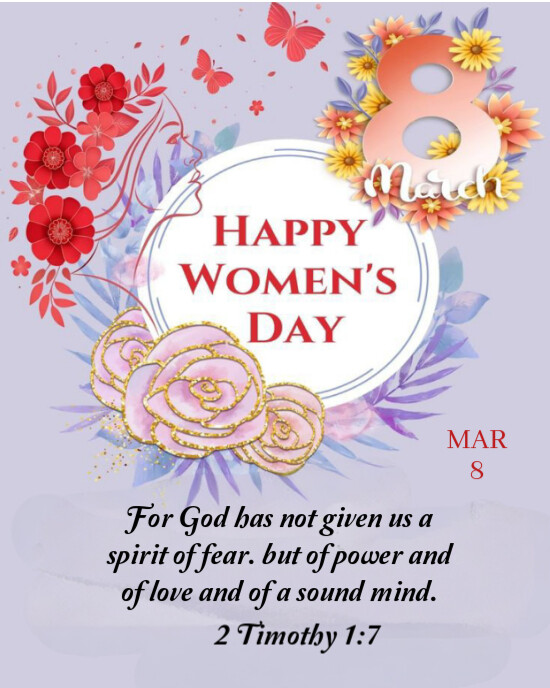 Copy of Maximalist Happy International Women's Day Instagram Portrait ...