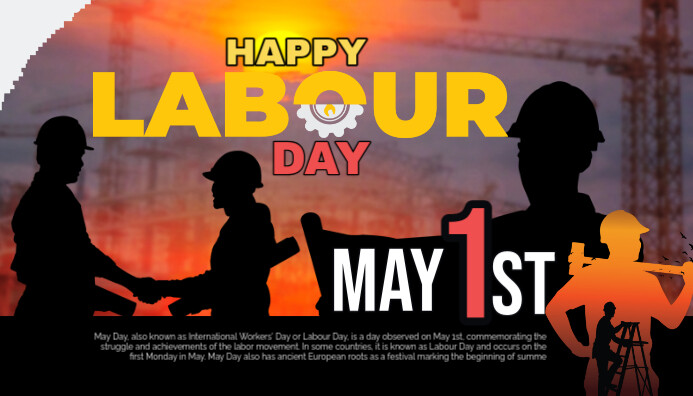 Copy of Maximalist Happy May Day Blog Header | PosterMyWall