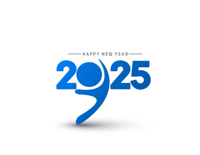 Copy of Maximalist Happy New Year 2025 Flyer (us Letter) | PosterMyWall