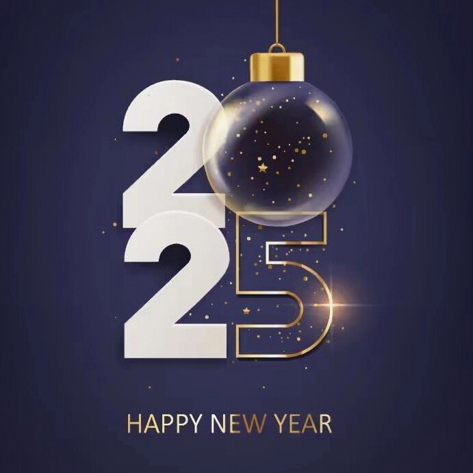 Maximalist Happy New Year Instagram Post Template | PosterMyWall