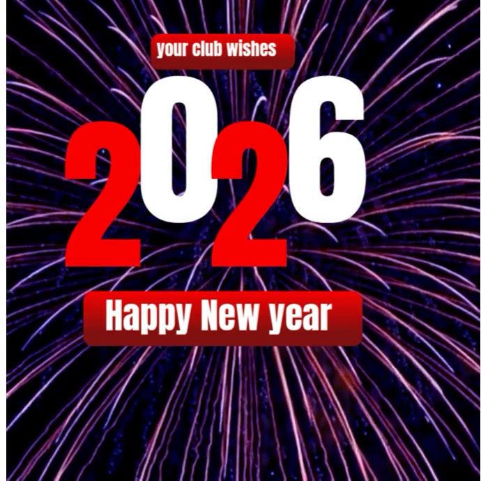 Maximalist Happy New Year Instagram Post Template | PosterMyWall
