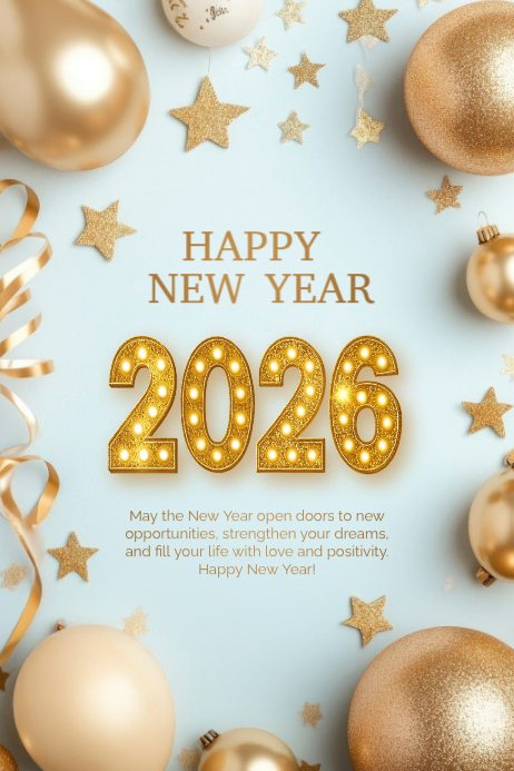 Copy of Maximalist Happy New Year Poster | PosterMyWall