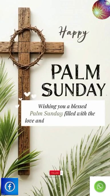 Maximalist Happy Sunday Youtube Short template