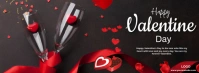 Maximalist  Happy Valentines Day Facebook Cover Photo template