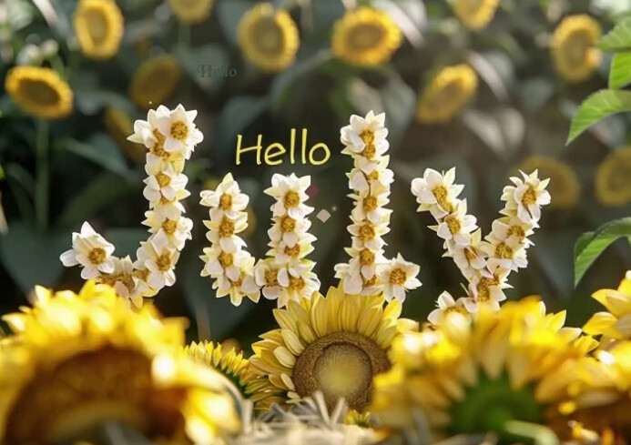 Plantilla de Maximalist Hello July A4 | PosterMyWall