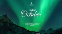 Maximalist Hello OCTOBER Digital Display (16:9) template