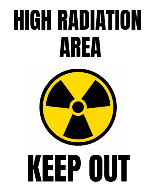 Maximalist High Radiation Instagram Portrait template