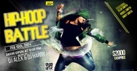 Maximalist Hip Hop Dance Battle Facebook Shared Image template