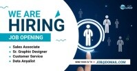 Maximalist Hiring Ad Design Facebook Ad template
