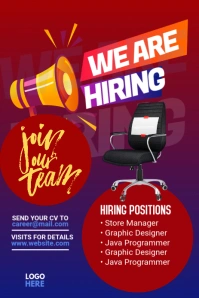 Maximalist Hiring Ad  Pinterest Graphic Pinterest Graphic template