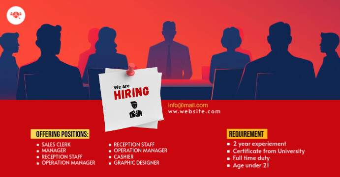 Maximalist Hiring Facebook Event Cover Facebook Event Cover template