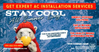 AC Repair HVAC Facebook Ad Template