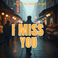 Maximalist I Miss You Album Cover template