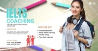 Maximalist Ielts Coaching Facebook Event Cover Facebook Event Cover template
