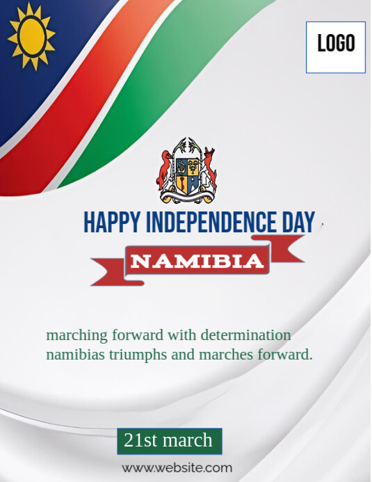 Copy of Maximalist Independence Day Namibia Flyer (us Letter ...
