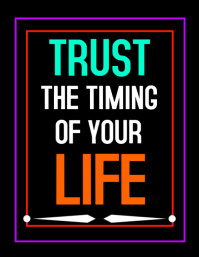 Maximalist Inspirational Poster Flyer (us Letter) template