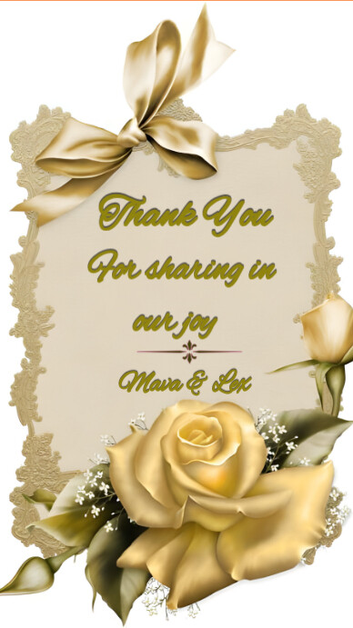 Maximalist Instagram Story thank you message Template | PosterMyWall