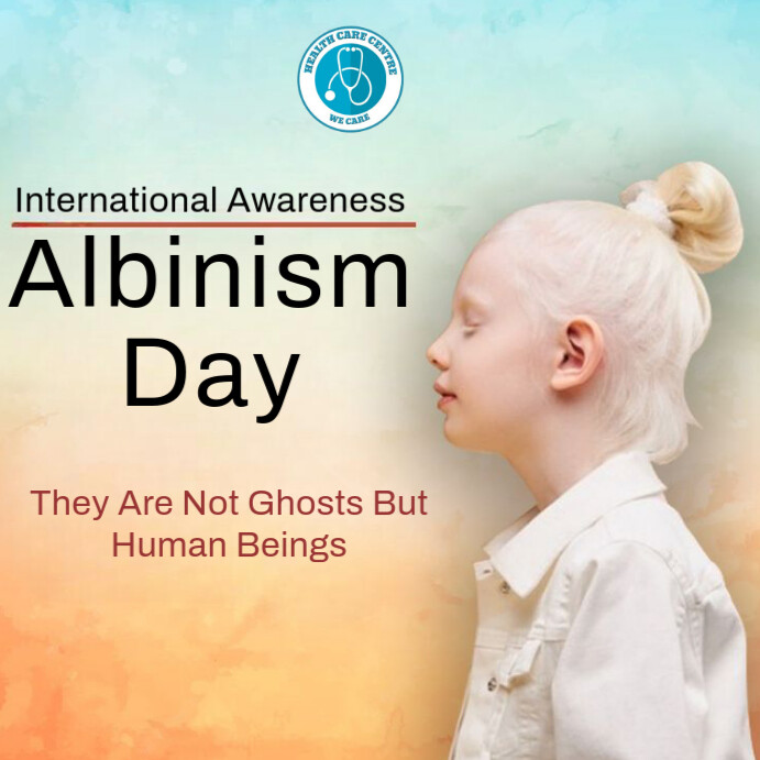 Maximalist International Albinism Awareness Day Instagram Post Template ...