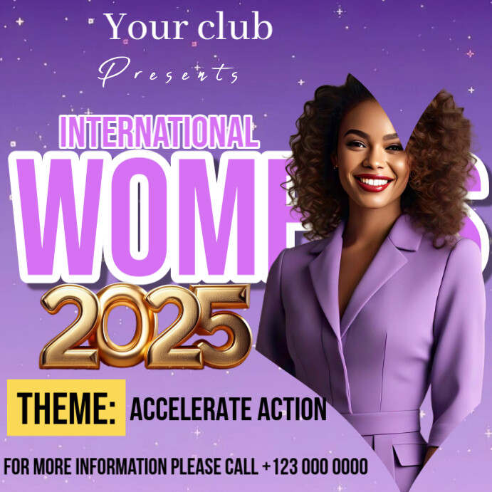 Copy of Maximalist International Women's Day Instagram Post | PosterMyWall