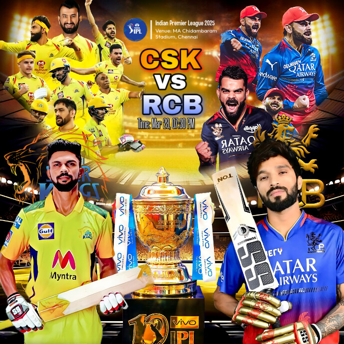 Maximalist Ipl Instagram Post Template | PosterMyWall