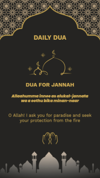 Maximalist Islamic Post Instagram Story template