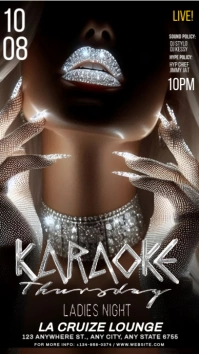 Maximalist Karaoke Thursday  Instagram Story template