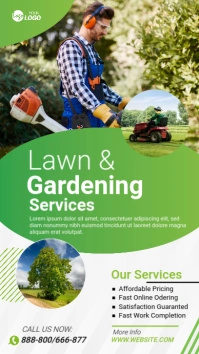 Maximalist Lawn And Gardening Service Instagram Story Instagram Story template