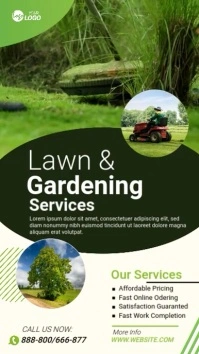 Maximalist Lawn And Gardening Service Instagram Story Instagram Story template
