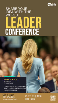 Maximalist Leader Conference Instagram Story template