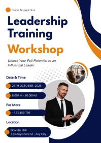 Maximalist Leadership Training Program A4 template
